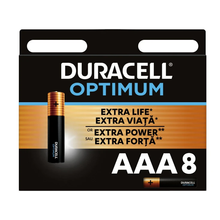 Duracell Optimum AAA 8 kom