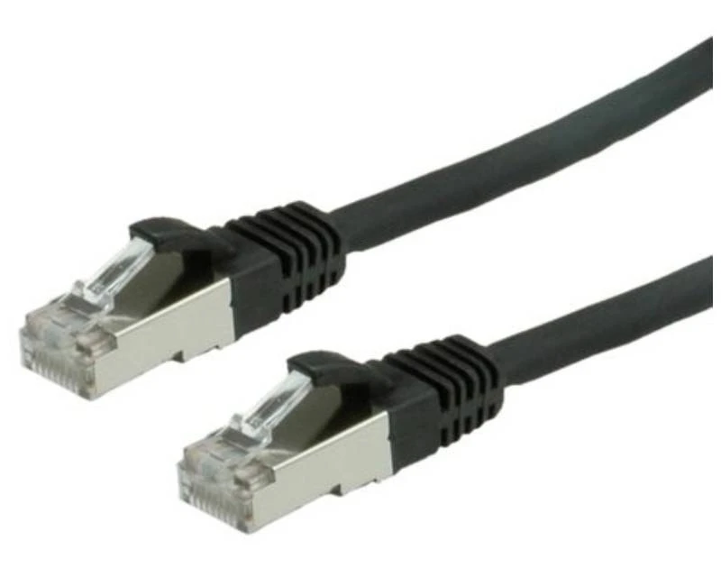 E-GREEN kabl SFTP patch Cat6A 1m crni