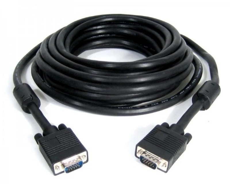 E-Green (OST04049) kabl VGA (Muški) na VGA (Muški) 3m feritno jezgro crni