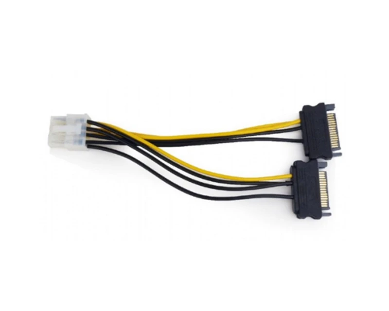 E-Green (OST04117) adapter naponski za PCI-E VGA (8-pin) -2x Sata
