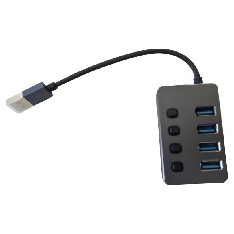 E-Green USB 3.0 - HUB Superbrzi 4port USB 3.0 sa prekidacima