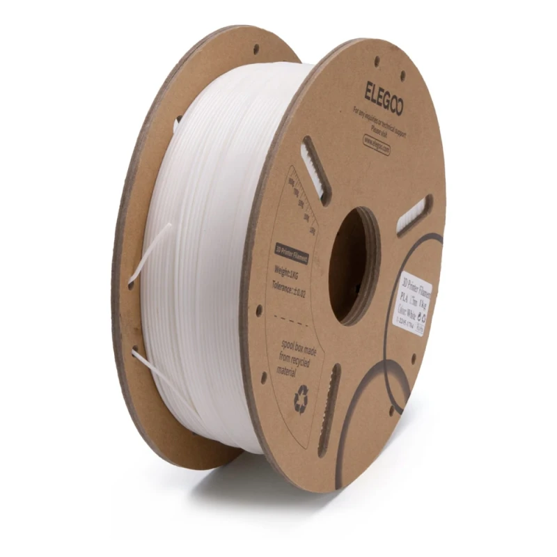 Elegoo PLA Filament za 3D štampač 1000g beli