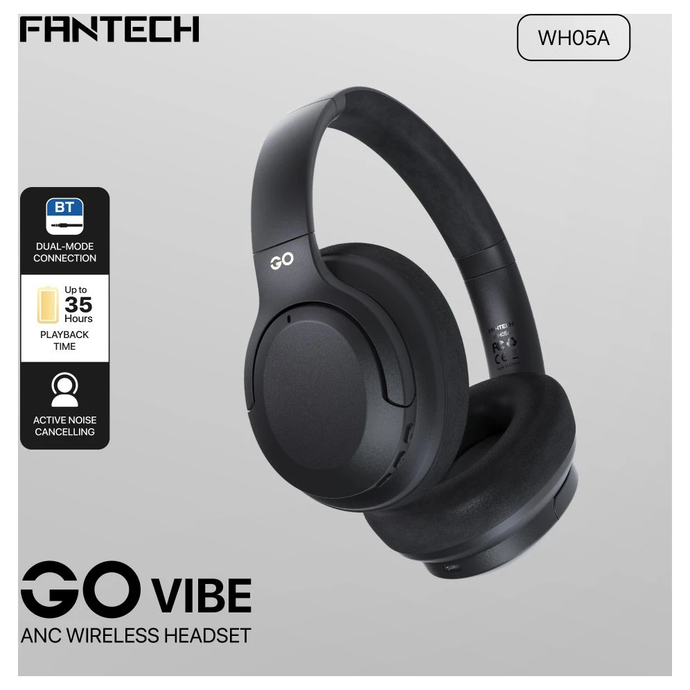 Fantech GO Vibe WH05A Bluetooth šlušalice crne