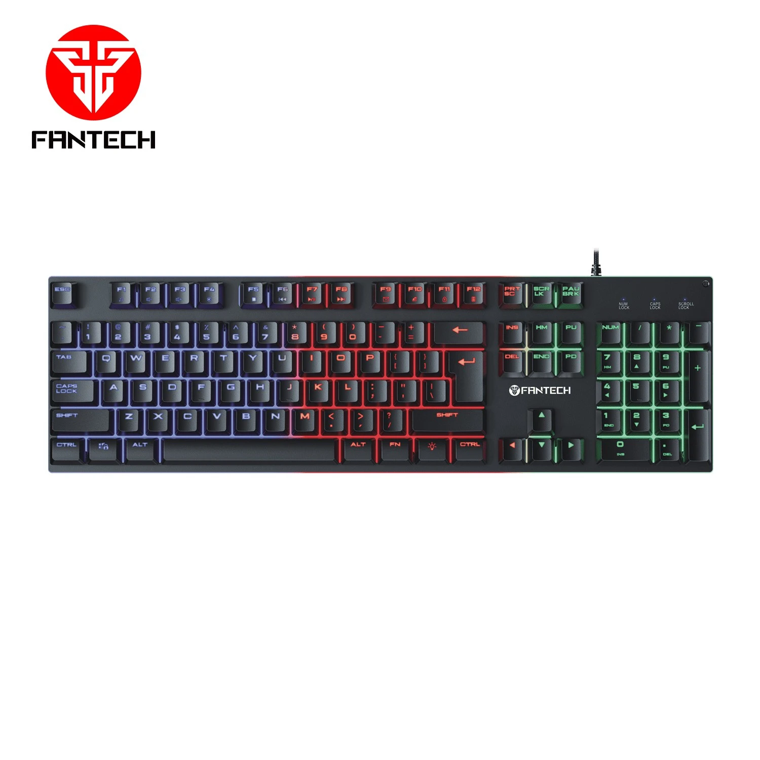 Fantech K614L Fighter III crna gejmerska tastatura