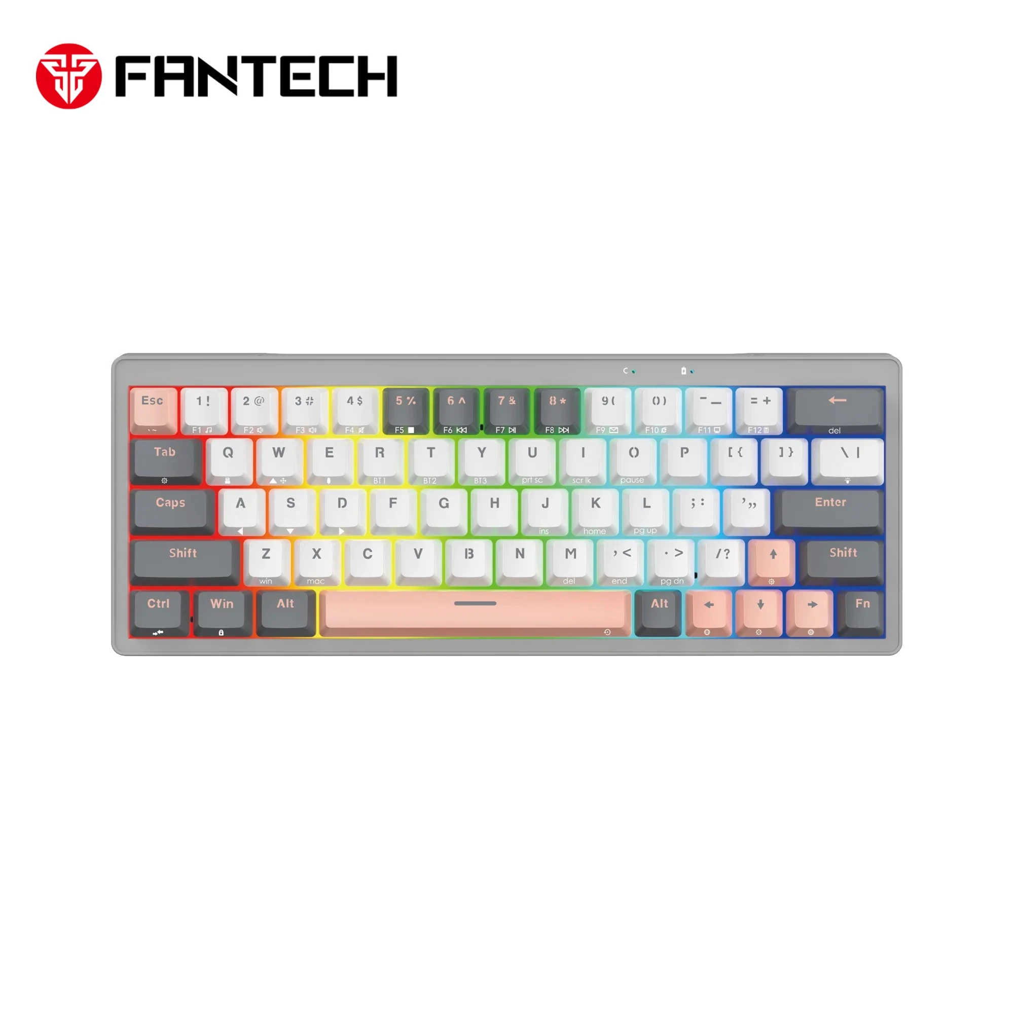Fantech MK912 Atom PRO63 bežična mehanička gejmerska tastatura (blue switch)