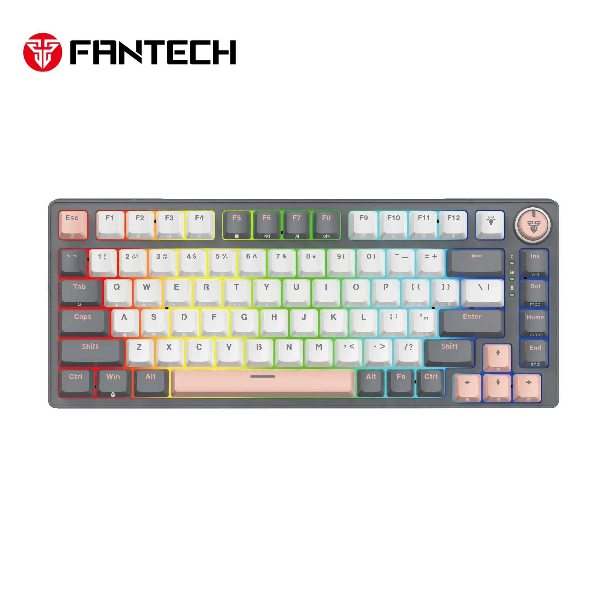Fantech MK913 Atom PRO83 bežična mehanička gejmerska tastatura (red switch)