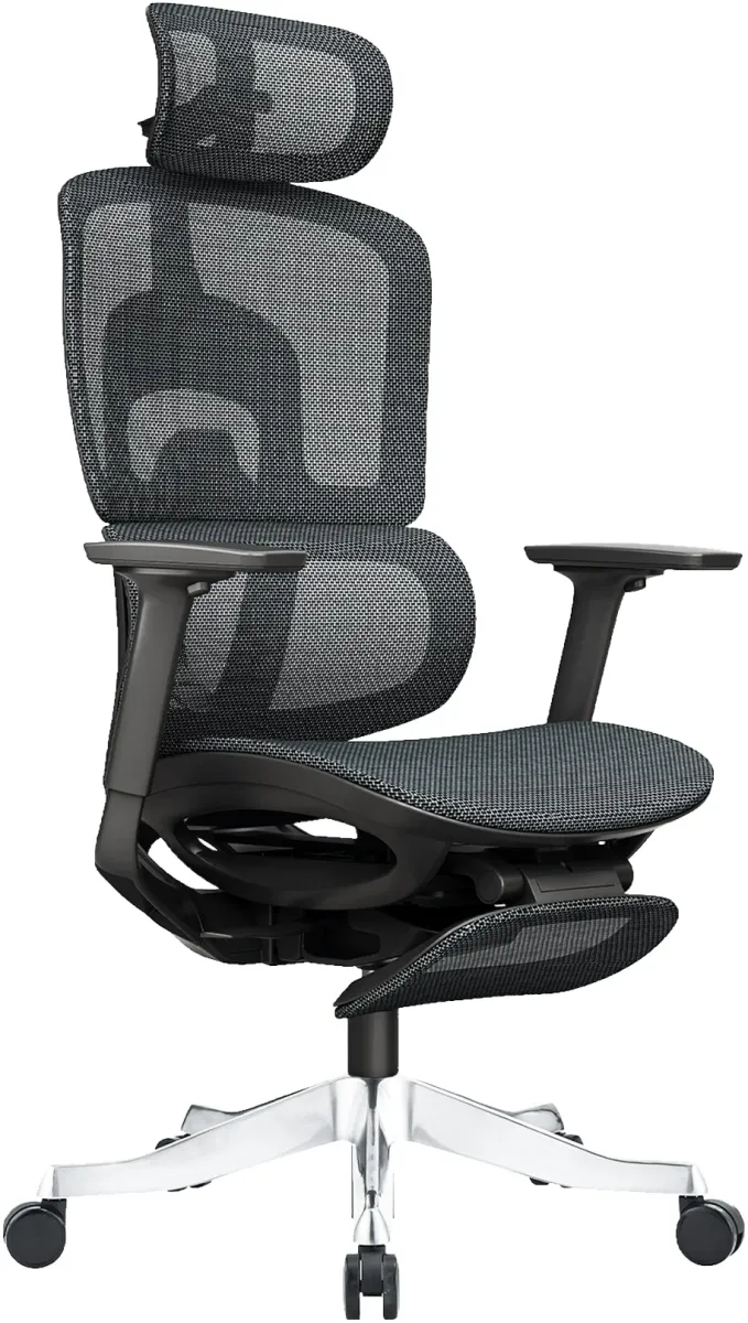 Fantech OC3 crna ergonomska stolica