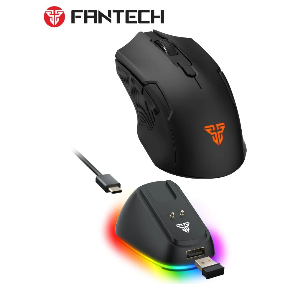 Fantech WG11V2RD Cruiser II bežični gejmerski miš crni