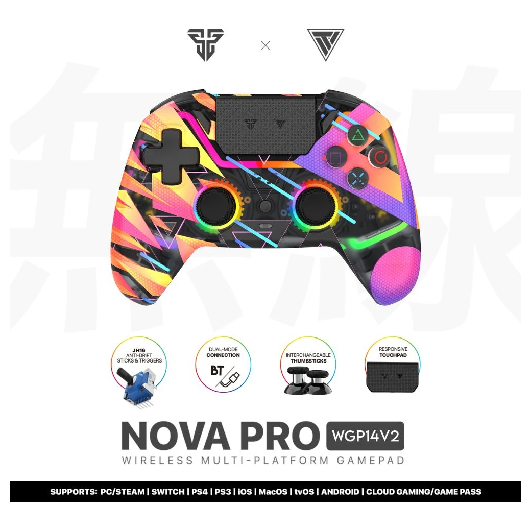 Fantech WGP14V2 Nova Pro multiplatform bežični gejmped raznobojni