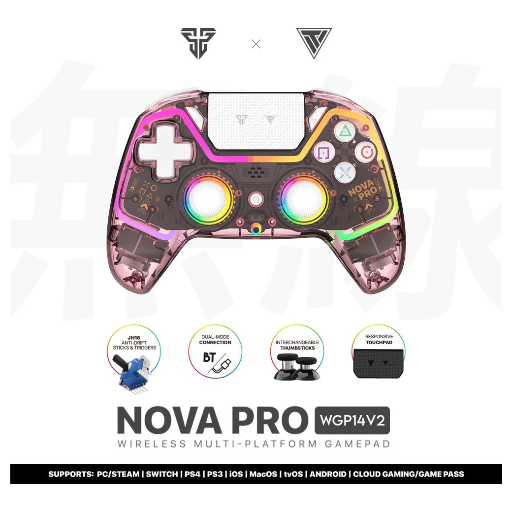 Fantech WGP14V2 Nova Pro multiplatform RGB bežični gejmped