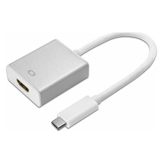 Fast Asia Adapter-konvertor TIP C na HDMI (m/ž) metal