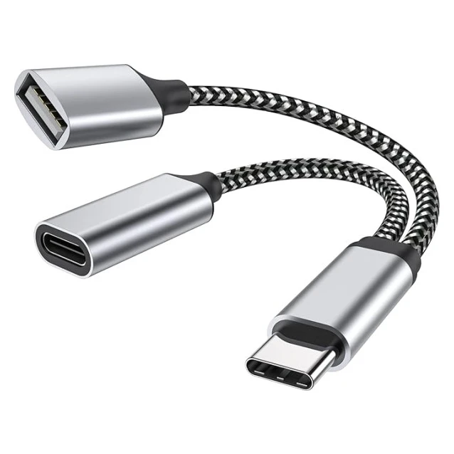 Fast Asia Adapter Tip C na Tip C (z) + USB (z)