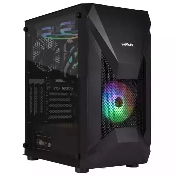 Gamdias Athena (E1 Elite) crno gejmersko kućište
