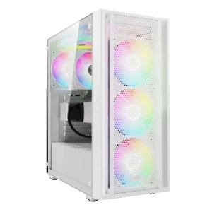 Gamdias Aura GC2 Elite ARGB belo gejmersko kućište