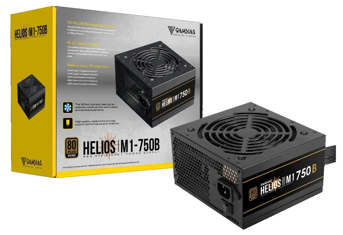 Gamdias Helios M1-750B (KRATOS M1-750B) 80 Plus Bronze napajanje 750W