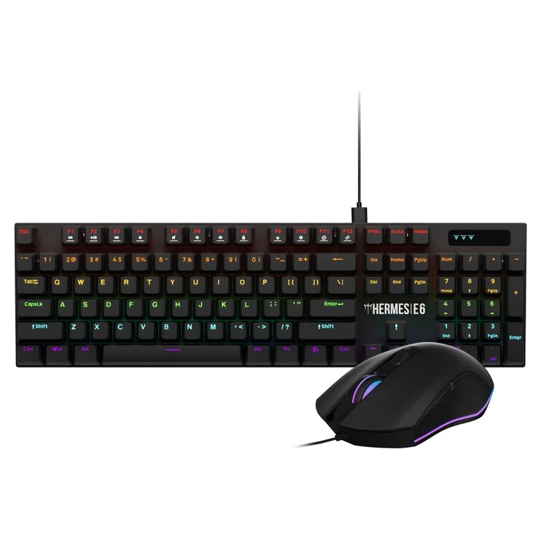 Gamdias Hermes E6 crni tastatura i miš