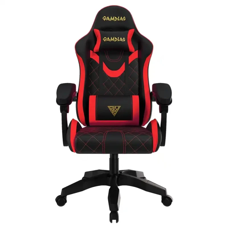 Gamdias Zelus E2 gejmerska stolica crno crvena