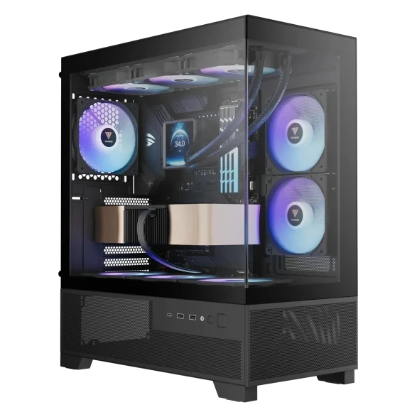 Gaming kompjuter Intel i7-12700KF 16GB 1TB RX 9060 XT 8GB