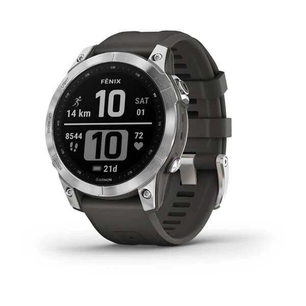 Garmin Fenix 7 srebrni pametni sat 47mm
