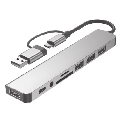 Gembird A-CM-COMBO8-06 8u1 multi port