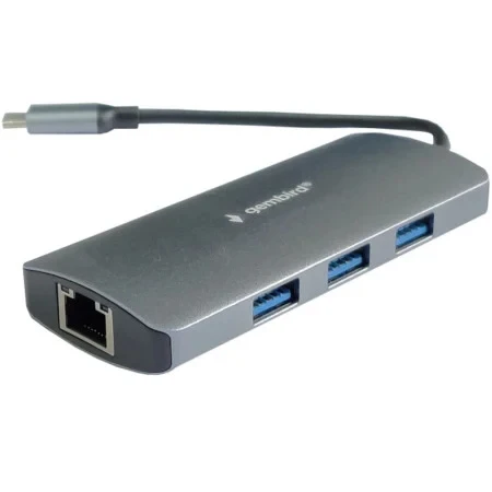 Gembird A-CMU3 USB-C hub 4 porta 3xUSB A/ RJ45