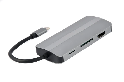 Gembird Cablexpert (A-CM-COMBO8-02) USB Tip-C 8u1 USB HUB