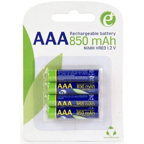 Gembird (EG-BA-AAA8R4-01) 4 punjive baterije AAA 850mAh