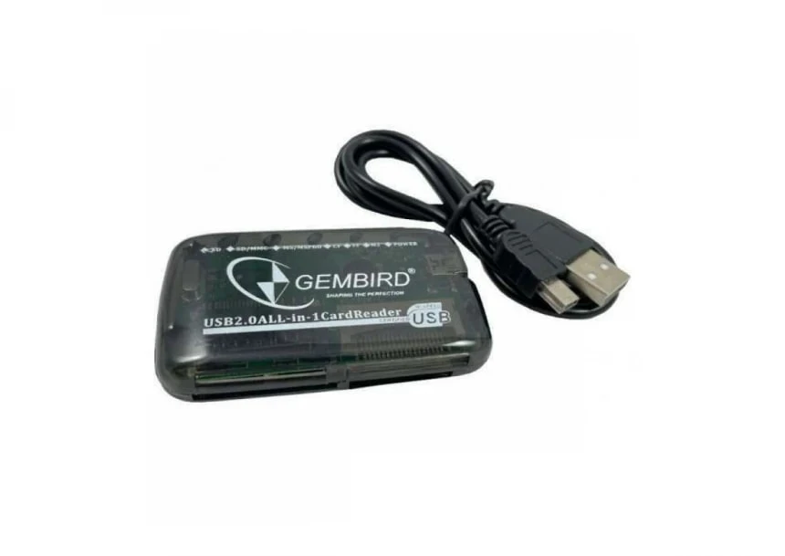 Gembird (FD2-ALLIN1-BLK) čitač memorijskih kartica