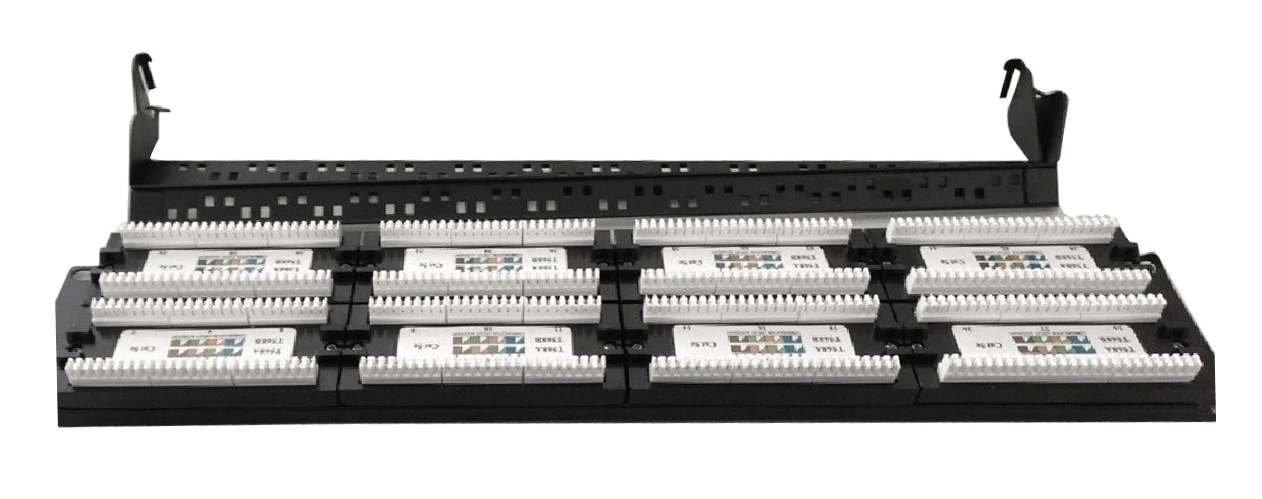 Gembird (NPP-C648CM-001) 48 porta patch panel sa zadnjim upravljanjem kablovima Cate