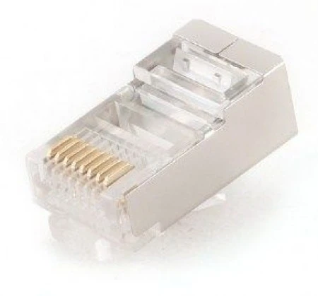 Gembird Shielded modular CAT6 RJ45 konektor (pakovanje 50 komada)