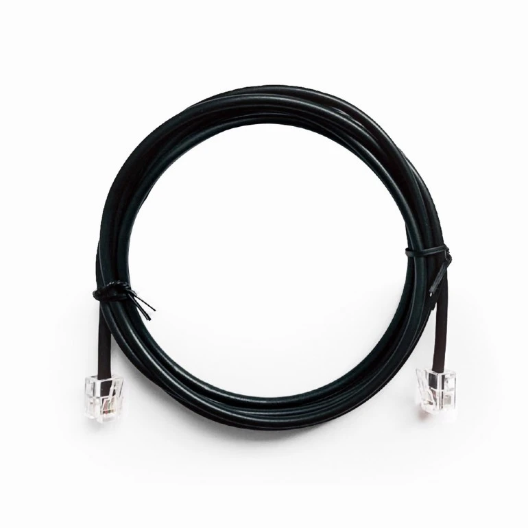 Gembird (TC6P4CR-2M) telefonski kabl 2m crni