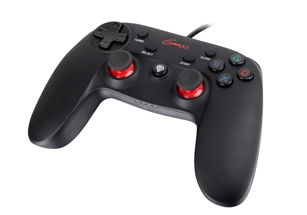 Genesis PV65 Wireless Vibration D-Input/X-Input Gejmped for PC/PS3 Gumirani - Crni (NJG-0739)