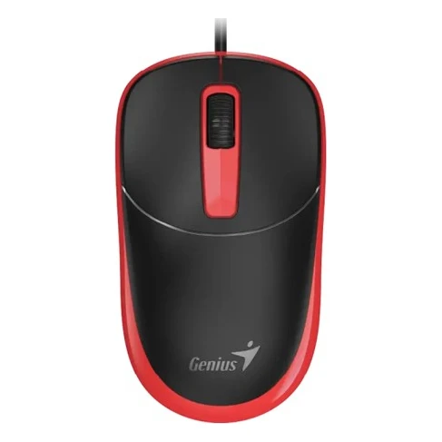 Genius DX-123 crno crveni optički miš