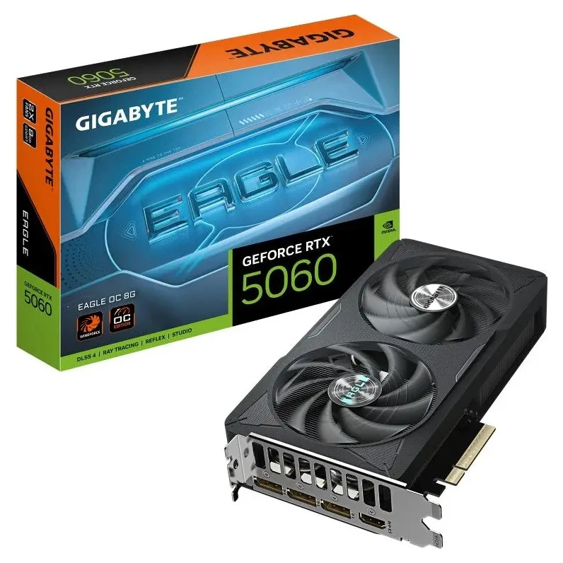 Gigabyte GeForce RTX5060 EAGLE OC (GV-N5060EAGLE OC-8GD) grafička kartica 8GB GDDR7 128bit