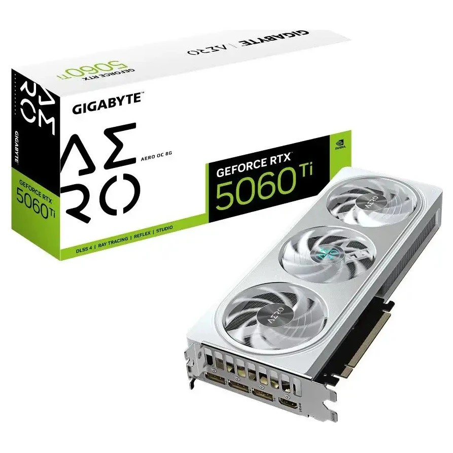 Gigabyte GeForce RTX5060Ti AERO OC (GV-N506TAERO OC-8GD) grafička kartica 8GB GDDR7 128bit