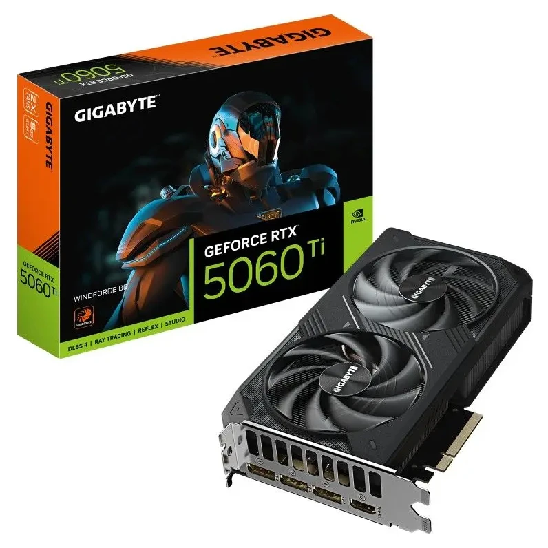 Gigabyte GeForce RTX5060Ti WINDFORCE (GV-N506TWF2-8GD) grafička kartica 8GB GDDR7 128bit