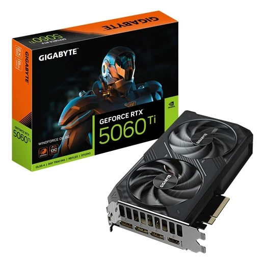 Gigabyte GeForce RTX5060Ti WINDFORCE OC (GV-N506TWF2OC-8GD) grafička kartica 8GB GDDR7 128bit