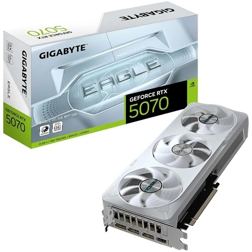 Gigabyte GeForce RTX5070 EAGLE OC ICE SFF (GV-N5070EAGLEOC ICE-12GD) grafička kartica 12GB GDDR7 192bit
