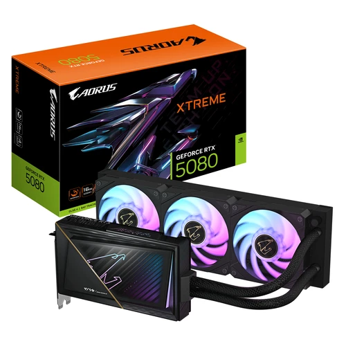Gigabyte GeForce RTX5080 AORUS XTREME WATERFORCE (GV-N5080AORUSXW-16GD) grafička kartica 16GB GDDR7 256bit