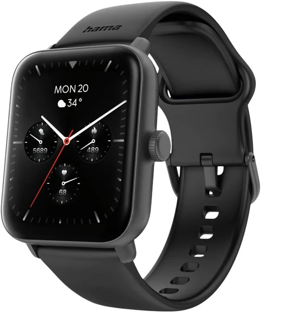 Hama 6010 crni (178619) pametni sat TFT 1.65"