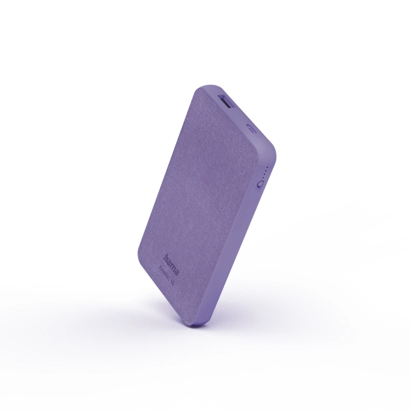 Hama Fabric 10 ljubičasti power bank 10000mAh