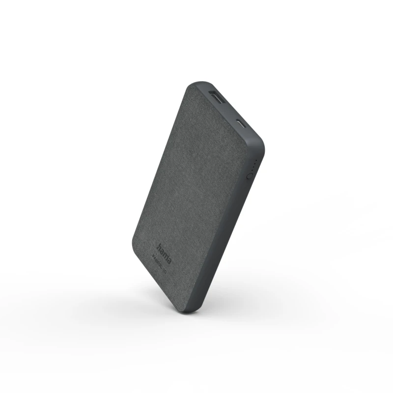 Hama Fabric 10 sivi power bank 10000mAh