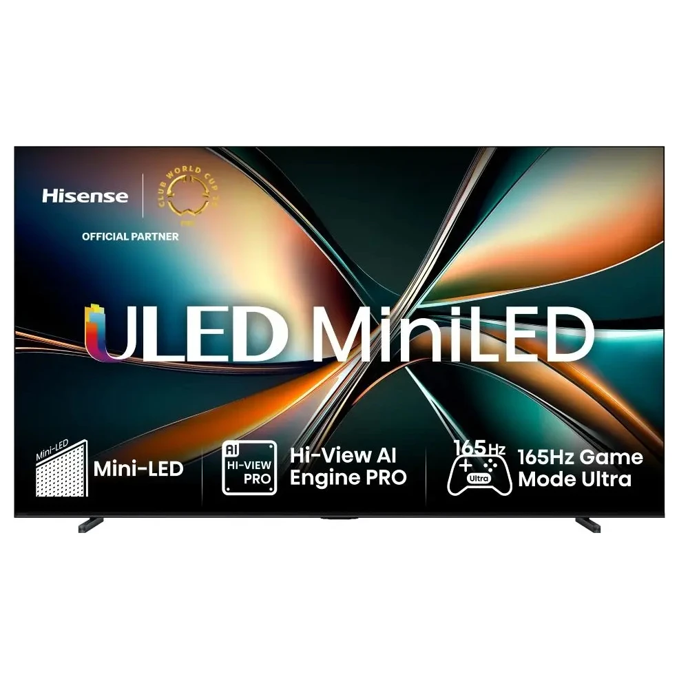 Hisense 100U7Q Smart ULED MiniLED TV 100" 4K Ultra HD DVB-T2