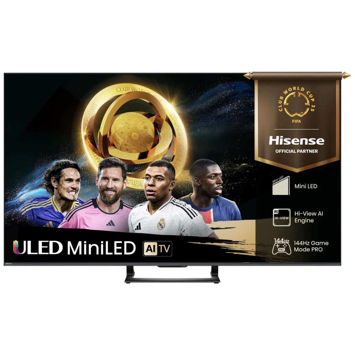 Hisense 55U7Q Smart ULED MiniLED TV 55" 4K Ultra HD DVB-T2
