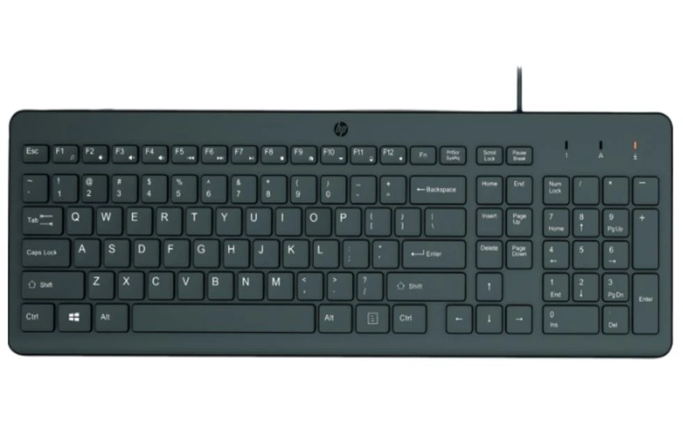 HP 150 (664R5AA) US USB tastatura crna