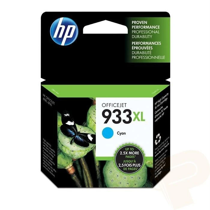 HP No.933 XL Cyan Ink (CN054AE)
