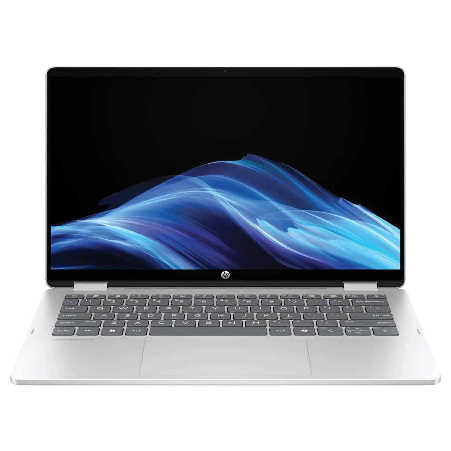 HP OmniBook 5 Flip 14 (BX8F6EA) 2u1 laptop Intel Core 7 150U 14" 2K Touch 24GB 512GB SSD Intel Graphics srebrni
