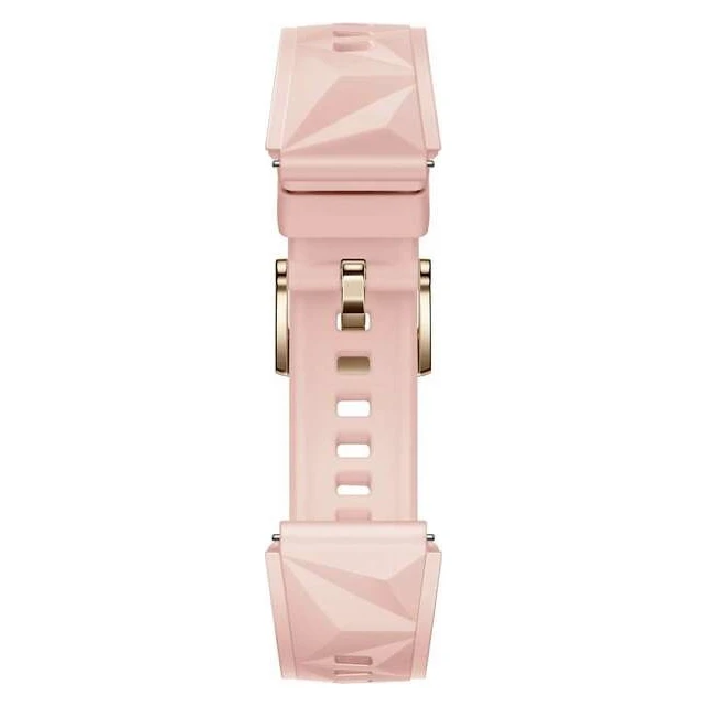 Huawei Crystal Pink Fluoroelastomer Strap 18mm zamenska narukvica za pametni sat