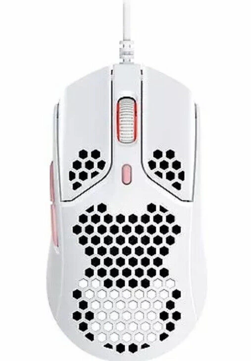 HyperX Pulsefire Haste (HMSH1-A-WT/G) gejmerski optički miš belo-rozi