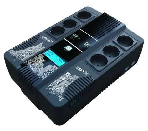 Infosec Zen-X 800 FR/SCHUKO UPS uređaj 800VA/480W line interactive